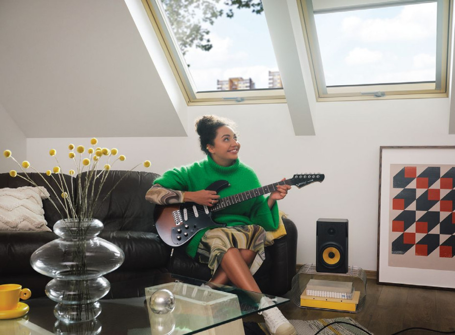 Odpocznij w ciszy z oknami dachowymi GREENVIEW