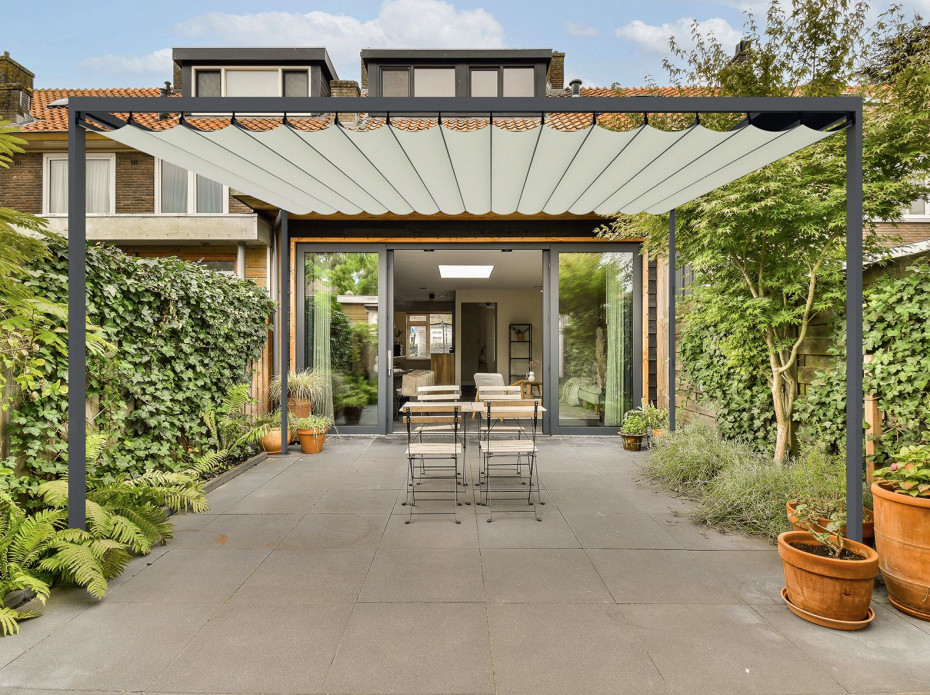 Nowość w ofercie systemów zadaszeń ALIPLAST - pergola NUUN FABRIC