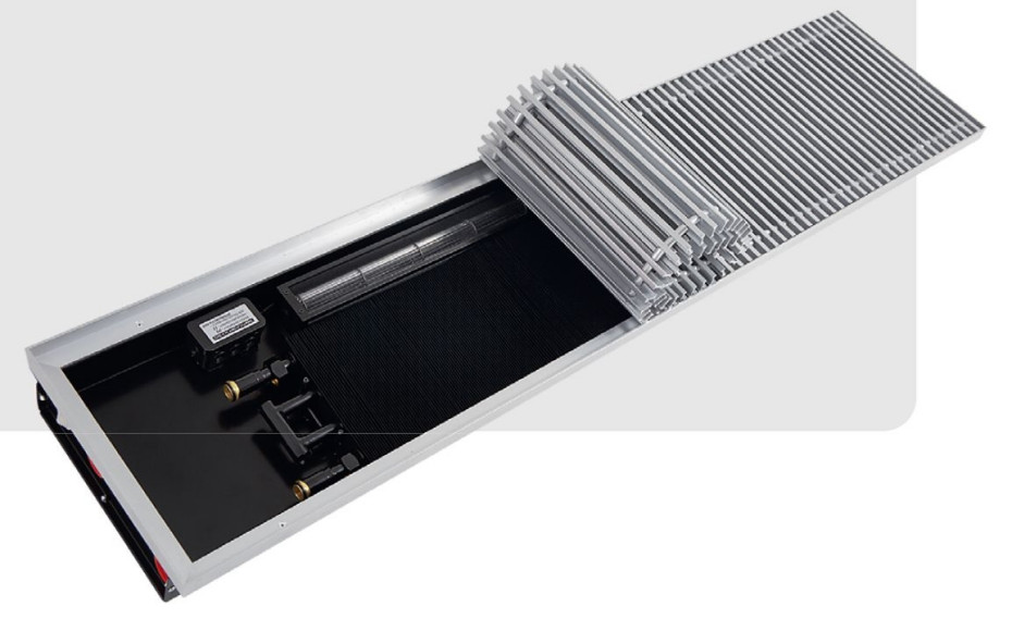 Ogrzewanie podłogowe kanałowe - TETRAVENT CLIMA - całoroczny komfort cieplny