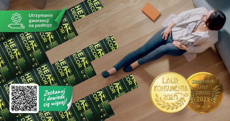 Folie grzewcze Heat Decor - elektryczne ogrzewanie podłogowe nowej generacji
