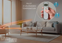 Inteligentne grzejniki na podczerwień GROSMANN HYBRID RX