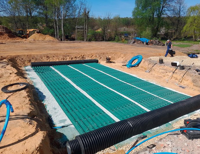 Gruntowe wymienniki ciepła GEOSTRONG