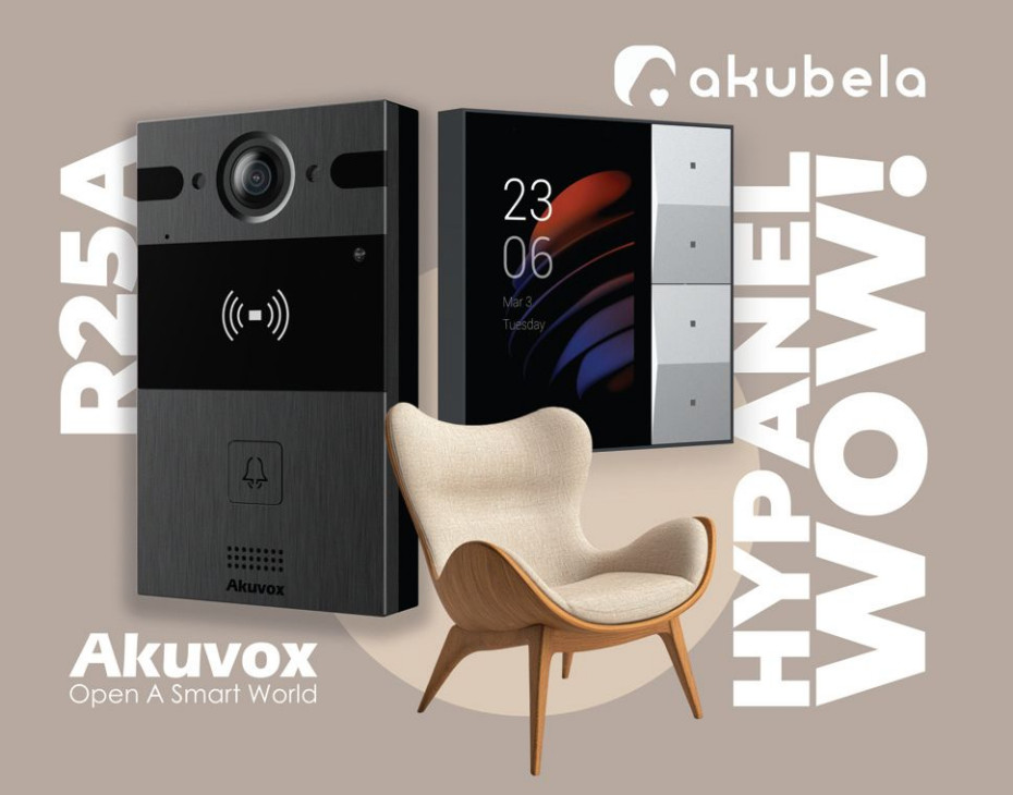 Akuvox / Akubela: nowoczesne systemy wideodomofonowe smart home