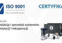 Alnor z certyfikatem ISO 9001:2015