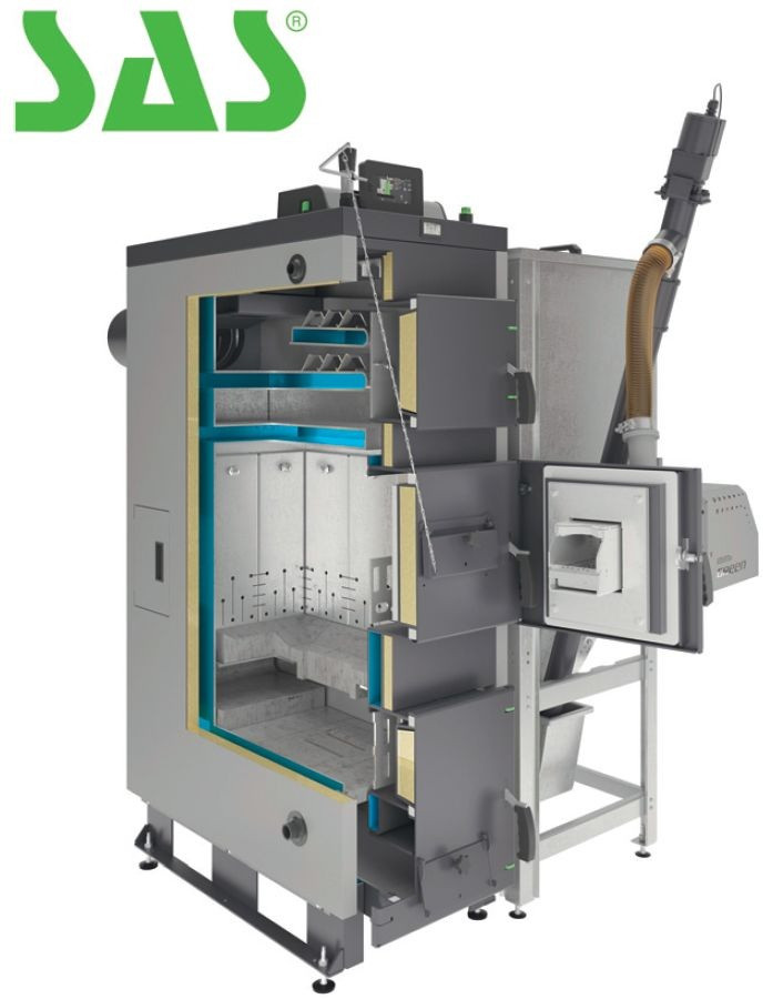 Kocioł SAS BIO GREEN PLUS - duży wachlarz możliwości dla użytkownika