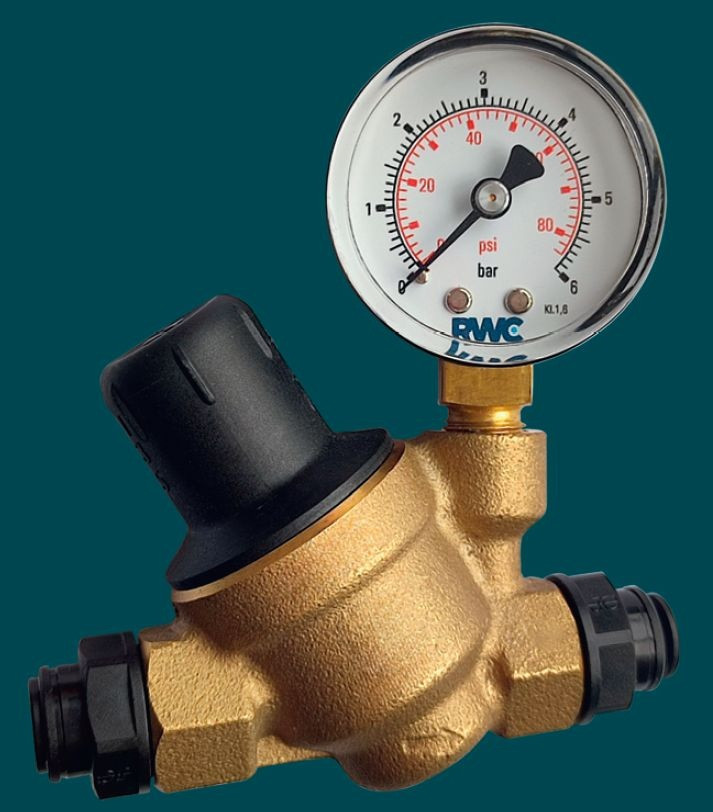 Bezpieczny i kontrolowany reduktor ciśnienia wody od RELIANCE