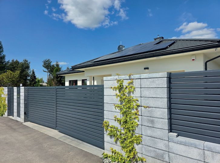 Betonowa harmonia z bloczkami Lineage