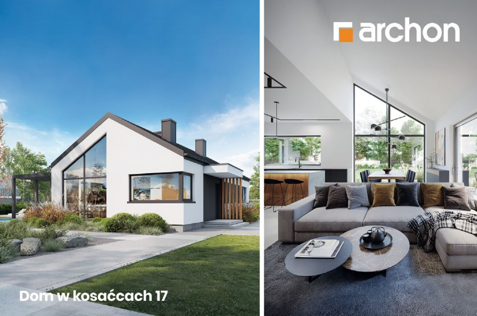 Mały metraż, wielkie możliwości - projekty domów parterowych do 100 m² z kolekcji ARCHON+