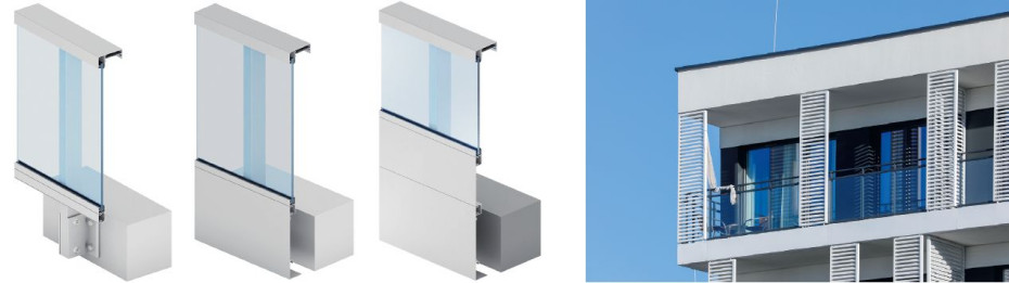 System balustrad aluminiowych RAILING