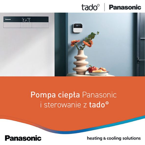Inteligentne ogrzewanie z Panasonic Aquarea i tado°