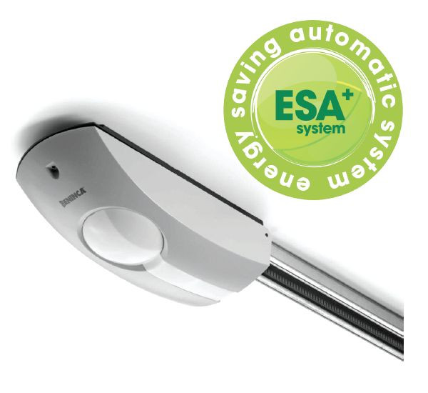 JIM.3 ESA TURBO - najszybszy, najcichszy, najbardziej ekonomiczny siłownik do bram garażowych