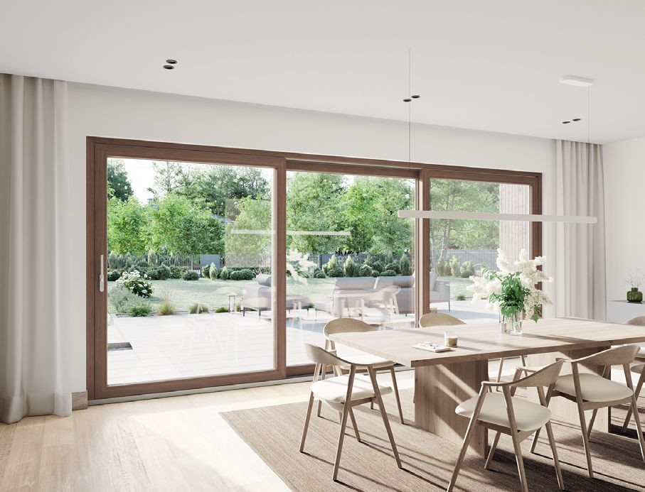 Drzwi podnoszono-przesuwne SCHÜCO FocusIngSlide