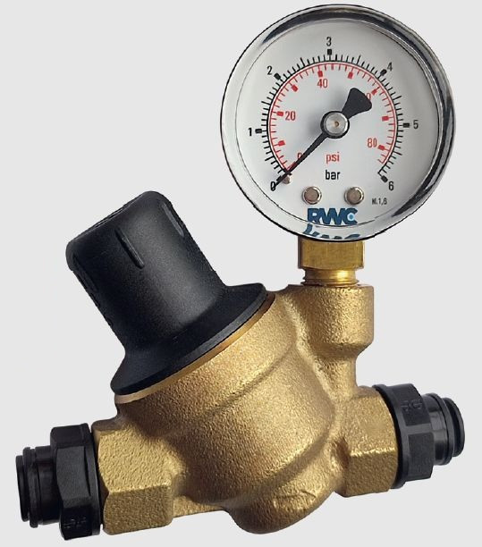 Bezpieczny i kontrolowany reduktor ciśnienia wody od RELIANCE