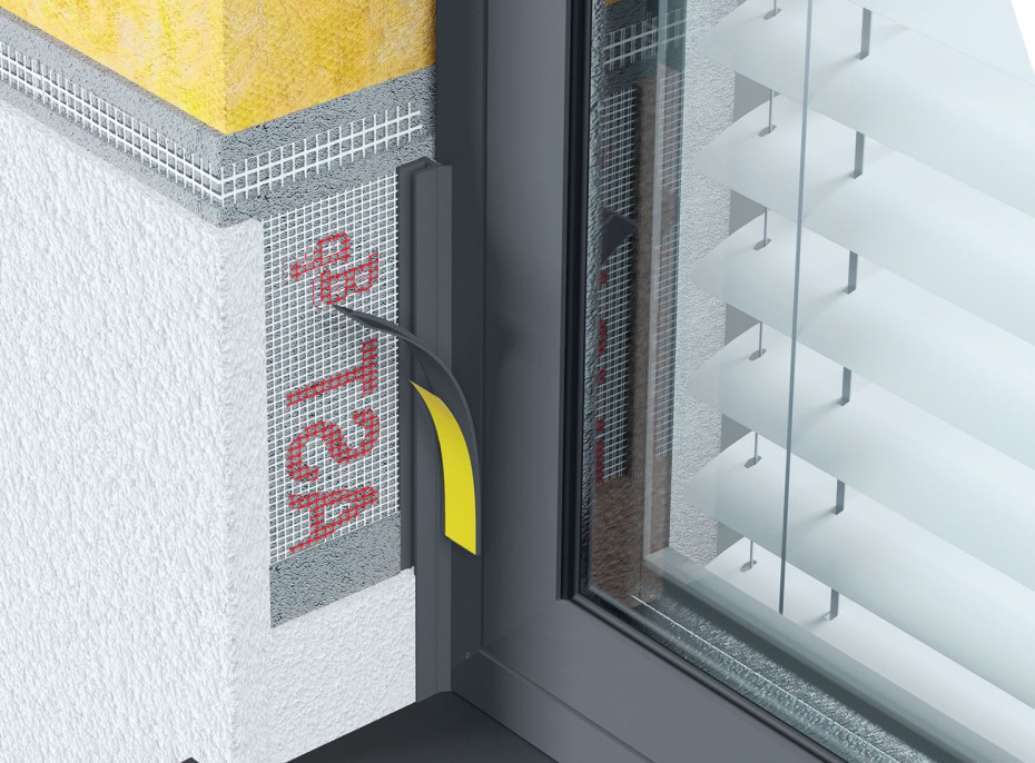 Seria BP13 - listwy dylatacyjne przyokienne BELLA PLAST