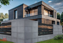 ROMA GIGA - ogrodzenie o wyrazistym charakterze i nowoczesnej geometrii