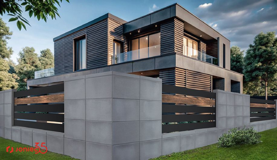 ROMA GIGA - ogrodzenie o wyrazistym charakterze i nowoczesnej geometrii