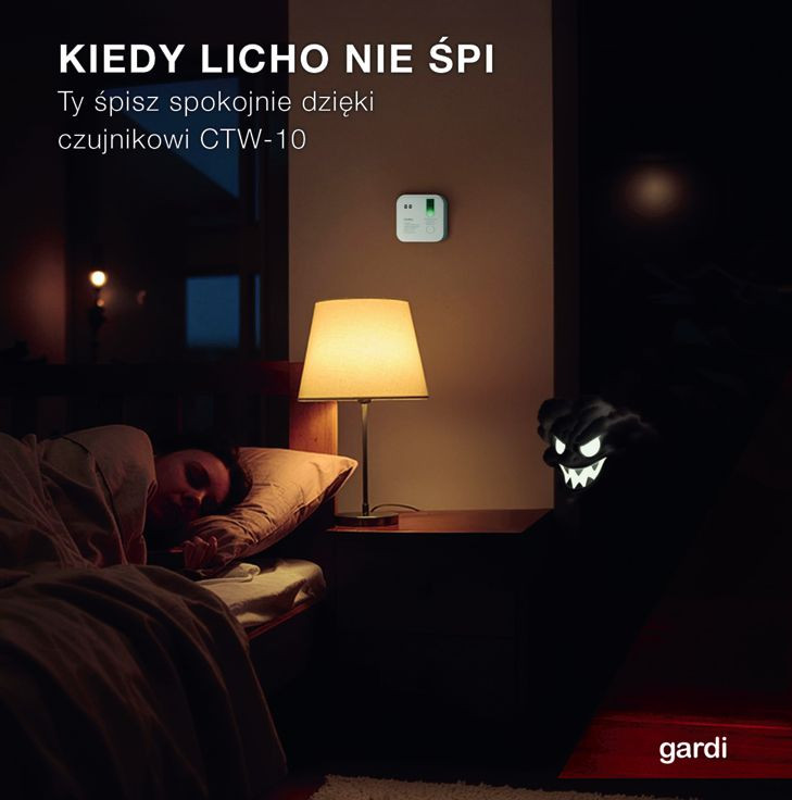CTW-10 czujnik tlenku węgla WI-FI - bezpieczeństwo
