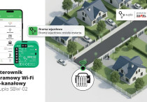 SBW-02 - sterownik bramy i furtki - sterowanie WI-FI