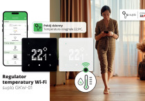 GKW-01 regulator temperatury WI-FI - sterowanie temperaturą