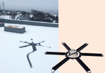 Niezawodny system ochrony wpustów dachowych Raychem RIM-DrainTrace-KIT