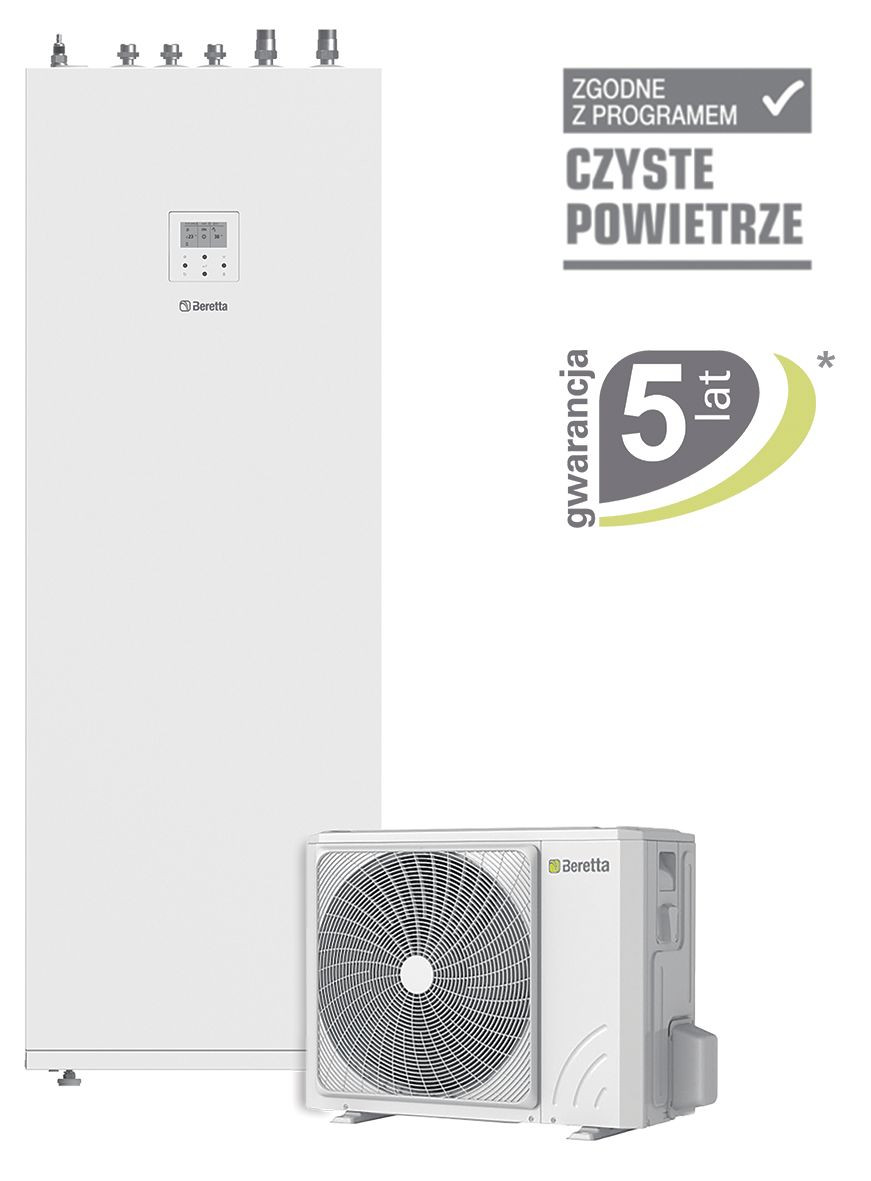 Pompa ciepła z wbudowanym zasobnikiem c.w.u. - oszczędność miejsca i niższe koszty ogrzewania