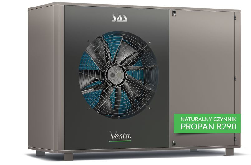 SAS VESTA - certyfikowana pompa ciepła typu monoblok produkowana w Polsce
