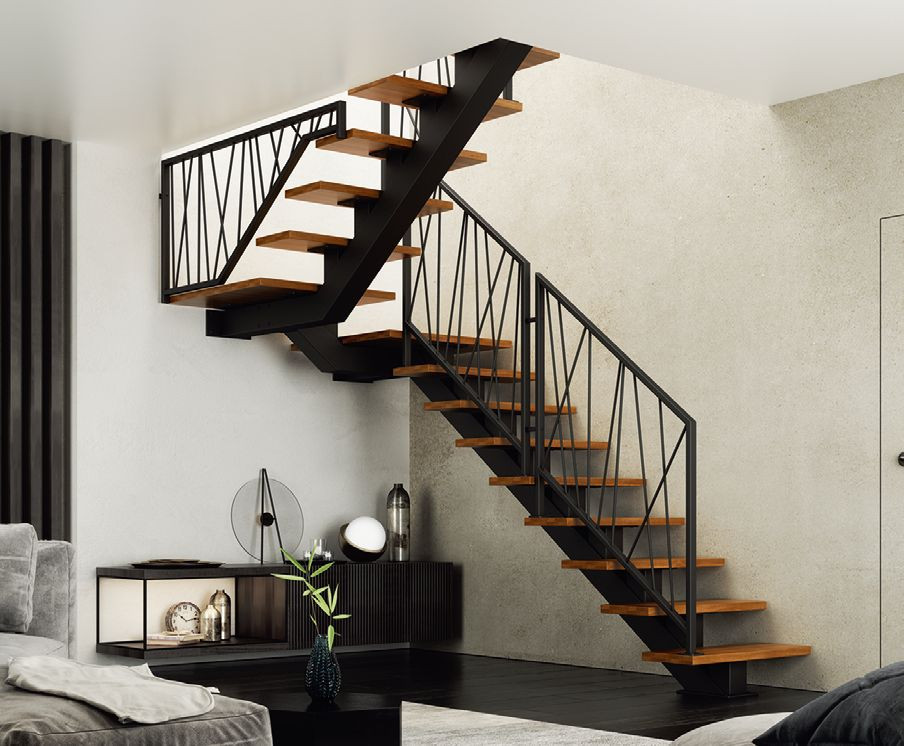 Schody zabiegowe czy ze spocznikiem?