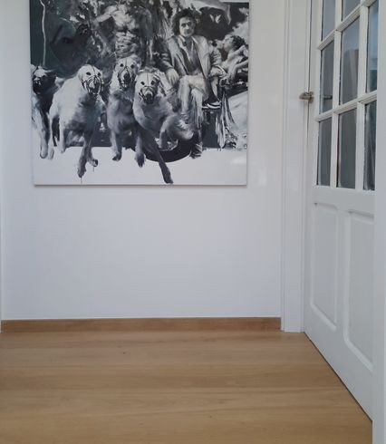 Ewa - Czytelniczka Budujemy Dom, posadzkę układała w 2024 r.