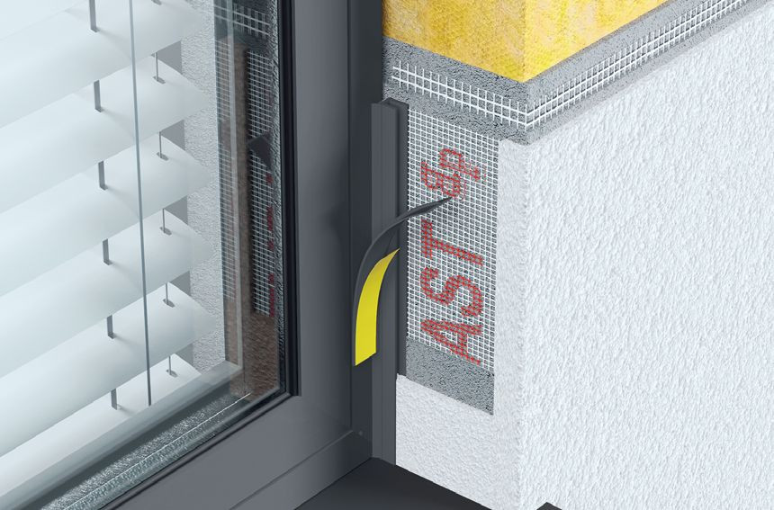 Listwy dylatacyjne przyokienne BELLA PLAST SERII BP13