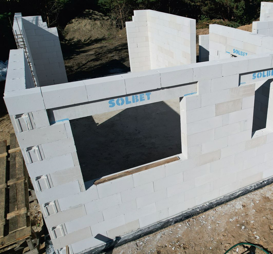 SOLBET OPTIMAL - ściany warstwowe z betonu komórkowego