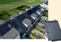 Płaskie dachówki ceramiczne BERGAMO