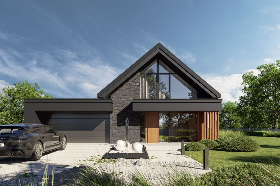 Klimatyczna architektura w eleganckim wydaniu - HOMEKONCEPT 166 G2