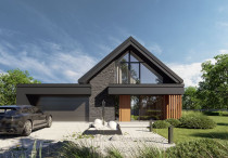 Klimatyczna architektura w eleganckim wydaniu - HOMEKONCEPT 166 G2