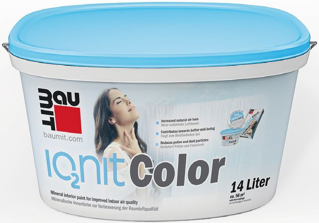 Nowa jakość farby BAUMIT IONITCOLOR