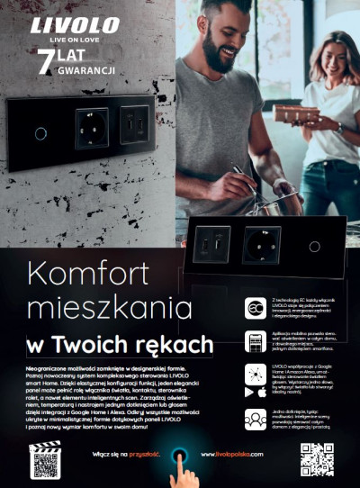 Osprzęt elektroinstalacyjny i oświetlenie