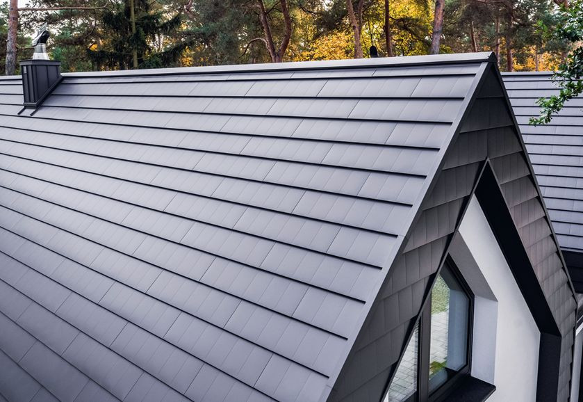 Ruukki Hyygge - płaska blachodachówka modułowa