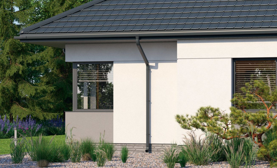 Flamingo iQ 150/100 - nowy rozmiar kwadratowego systemu rynnowego