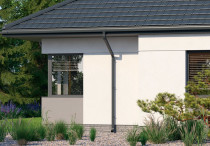 Flamingo iQ 150/100 - nowy rozmiar kwadratowego systemu rynnowego