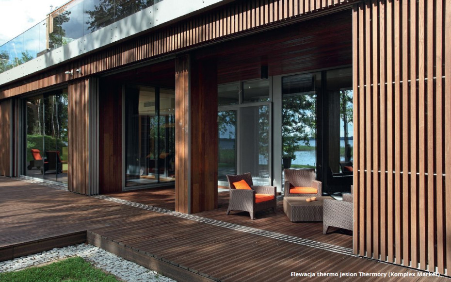 Jeśli trwała elewacja - to tylko z drewna