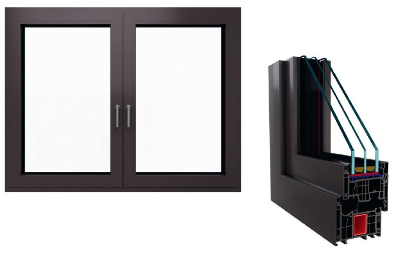 Okna aluminiowe z rdzeniem termicznym aluINSPIRE