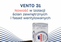 URSA VENTO 31 - nowy poziom izolacji fasad wentylowanych
