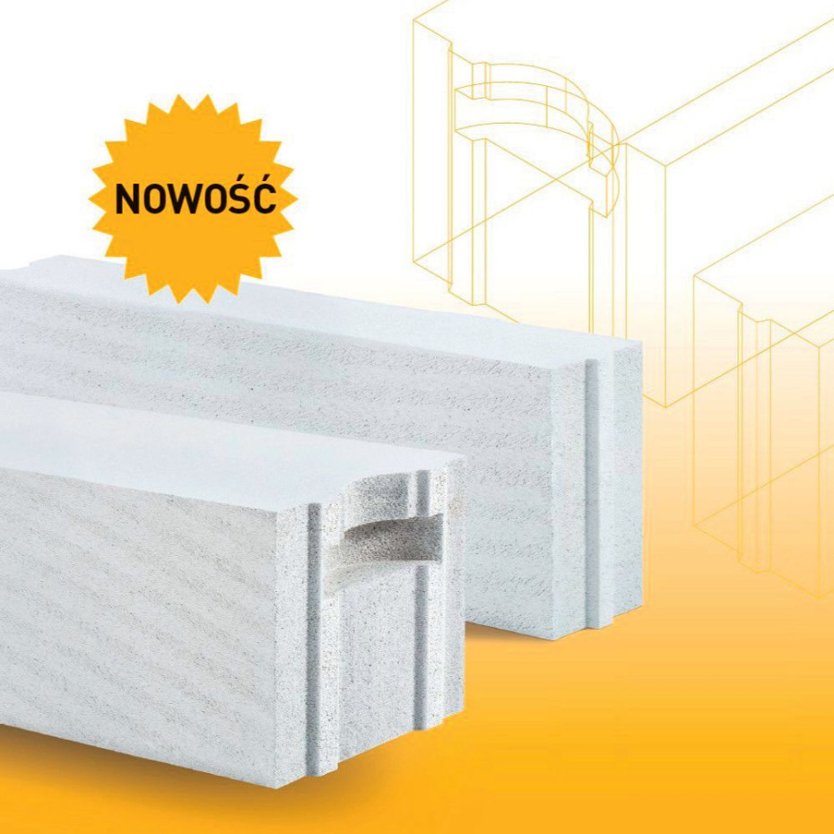 Ytong Acura Light - lżejsze bloczki, cieplejszy dom