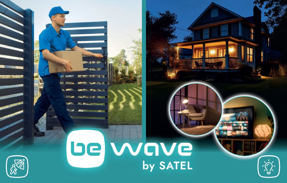 Od czujki ruchu po inteligentne oświetlenie - BE WAVE w akcji