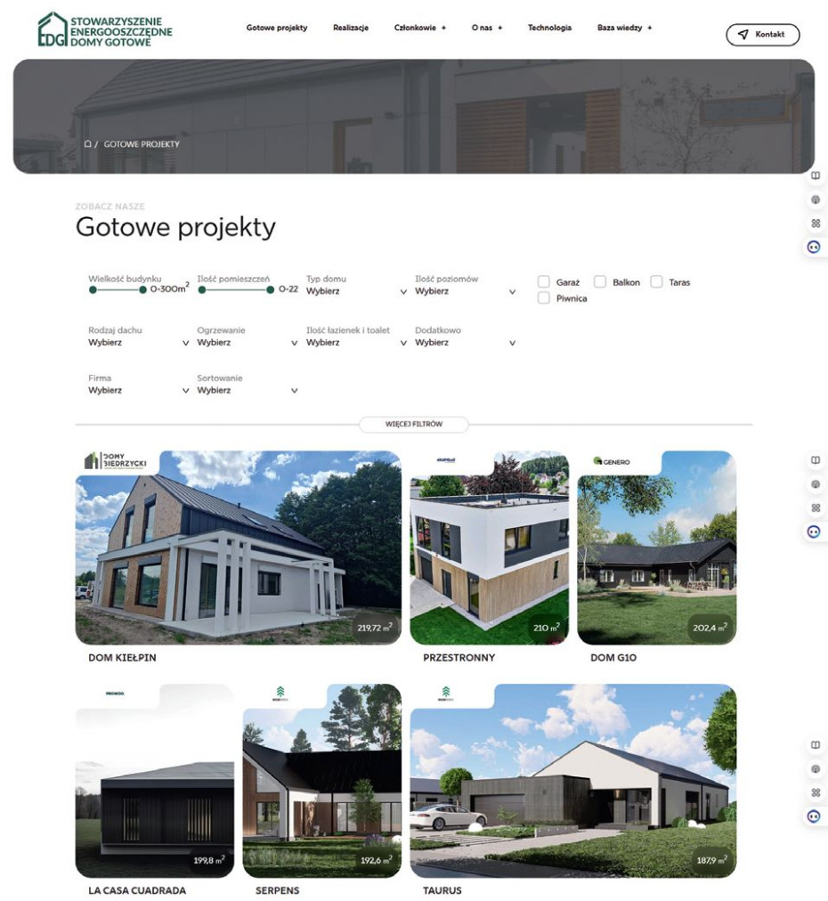 Gotowe projekty domów energooszczędnych