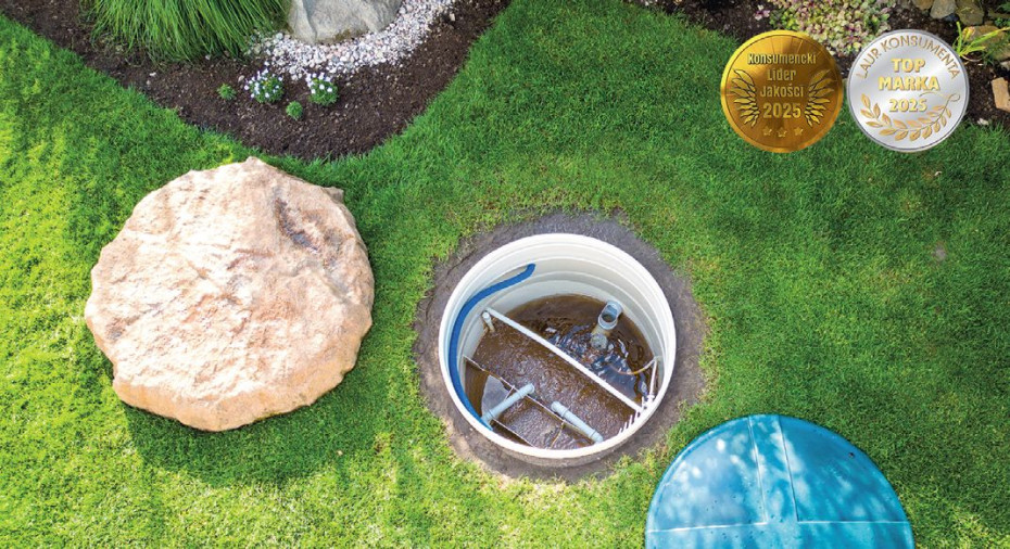 Biologiczna oczyszczalnia VH6 PREMIUM: 15 lat gwarancji i utrzymanie za ok. 500 zł rocznie