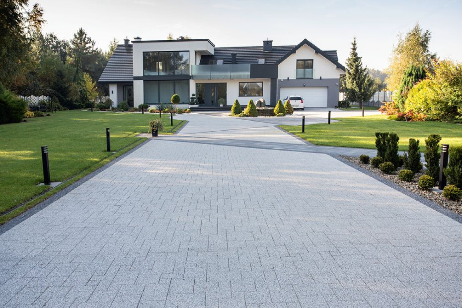 Podjazd, który robi wrażenie