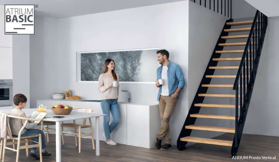 ATRIUM System - schody zaprojektowane z myślą o codzienności