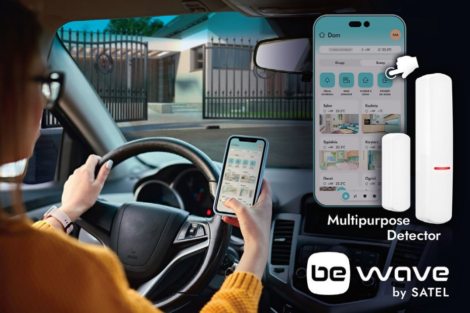 BE WAVE: automatyka bram wjazdowych w inteligentnym domu
