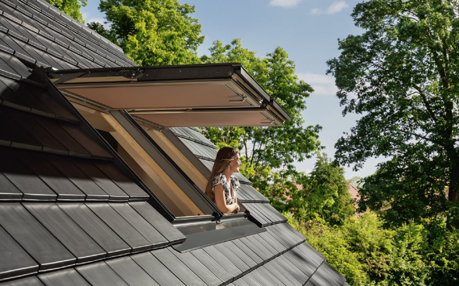 Klapowo-obrotowe okna dachowe VELUX - więcej światła i panoramiczny widok