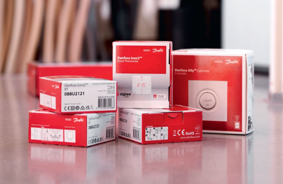 DANFOSS ICON2™ i DANFOSS ALLY™ - inteligentne ogrzewanie dla oszczędności energii